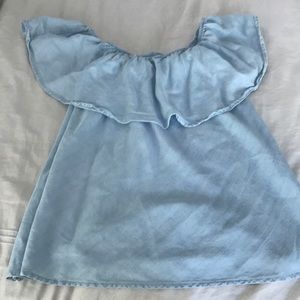 Wyatt ruffled shirt